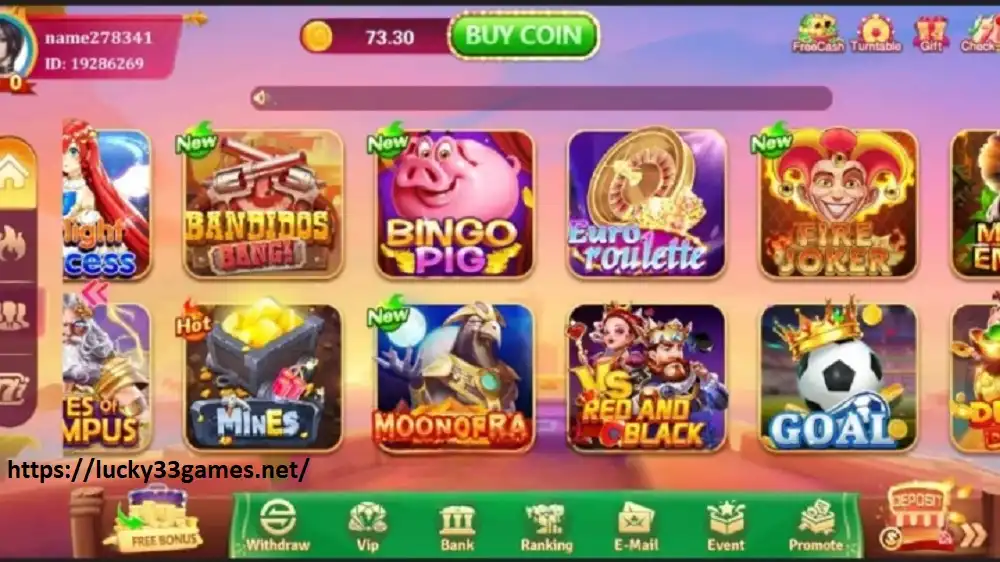 lucky 33 Game